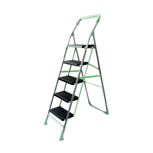 Inaithiram SL5SPR Foldable Step Ladder 150kg Capacity with 05 Anti Slip Steps