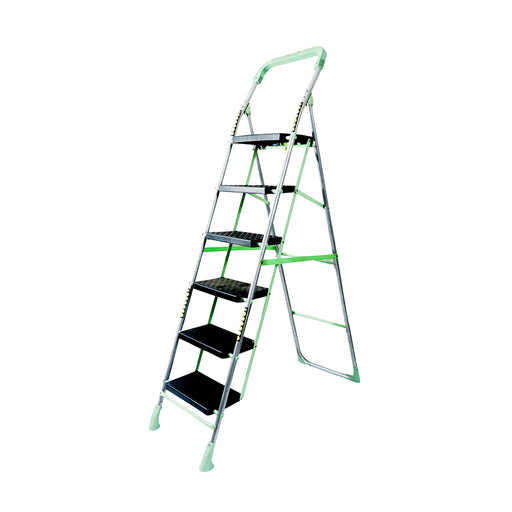 Inaithiram SL6SPR Foldable Step Ladder 150kg Capacity with 06 Anti Slip Steps