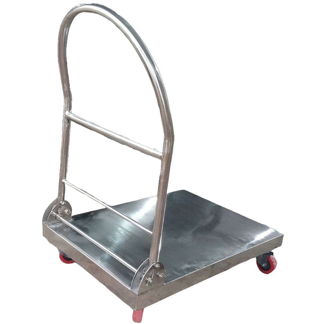 Inaithiram SSPT250N Foldable Stainless Steel Platform Trolley 250kg