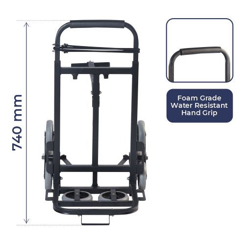 Inaithiram HT150BS Staircase Climbing Hand Truck 150kg Capacity for Retail Store and Super Markets