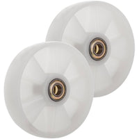 Inaithiram 8" inch Nylon Wheels - 200X50mm Nylon Steering Wheels White Colour