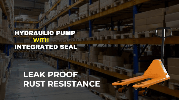 Inaithiram HPT25PU Hydraulic Hand Pallet Truck with PU Wheels 2500kg Capacity