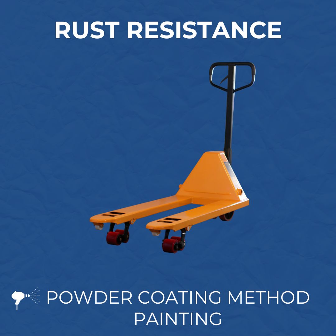Inaithiram HPT25PU Hydraulic Hand Pallet Truck 2500kg Capacity with Rust Resistance Powder Coating Painting