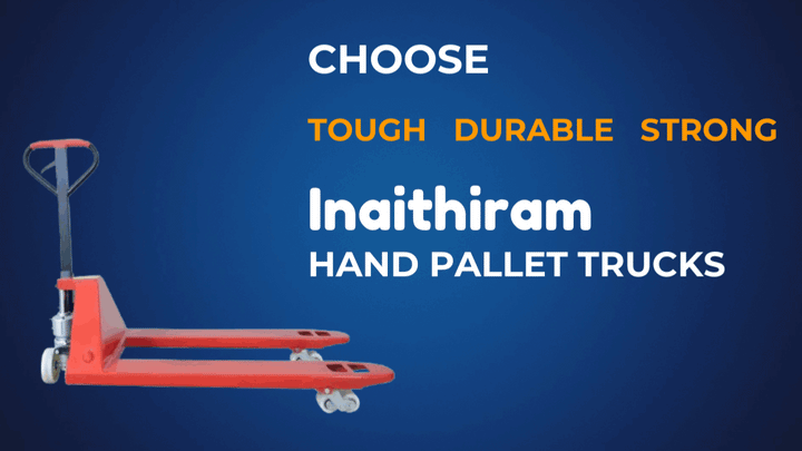 Inaithiram HPT5NB Hand Pallet Truck 5000kg capacity Tough and Durable