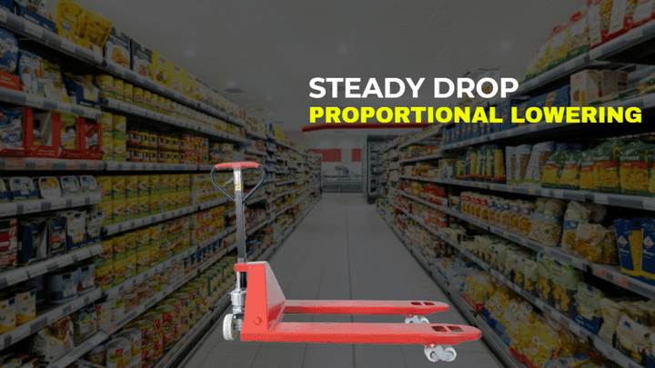 Inaithiram HPT5NB Heavy Duty Hand Pallet Truck with Rust Resistance Powder Coating Painting