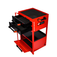 Kabage 2DTTC100N 2 Drawer Tool Trolley with Cabinet 100kg Capacity Red Colour