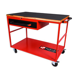 Kabage WB100R Workbench Trolley 100kg Capacity with Rubber Wheels