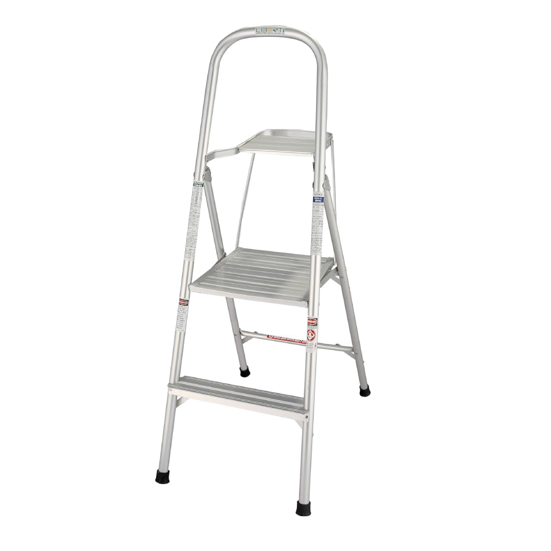 Liberti APL4FT Aluminium Platform Ladder 03 steps 4ft height 90kg ...