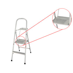 Liberti APL4FT Aluminium Platform Ladder 03 steps 4ft height 90kg Capacity Closeup of Knee Guard