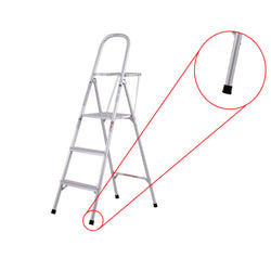 Liberti APL5FT Aluminium Platform Ladder 04 steps 5ft height 90kg Capacity Closeup of Anti Skid Rubber ABS Shoes