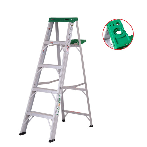 Liberti ASL5FT Aluminium Step Ladder 04 steps 5ft height 90kg Capacity With Utility Tray