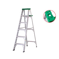 Liberti ASL6FT Aluminium Step Ladder 05 steps 6ft height 90kg Capacity With Utility Tray