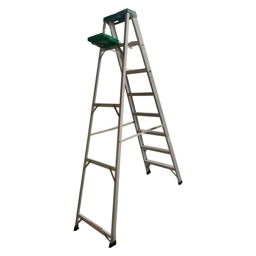 Liberti ASL8FT Aluminium Step Ladder 07 steps 8ft height 90kg Capacity with Anti Skid Rubber ABS Shoes