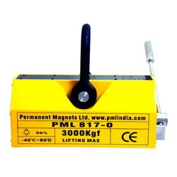 PML ML3000 Heavy Duty Permanent Magnetic Lifter 3000kg Capacity with 3.0 Factor Of Safety