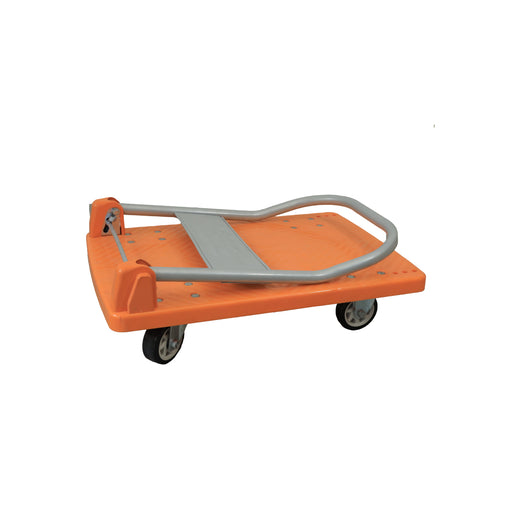SRP PPT500PU Foldable Plastic Platform Trolley 500kg Capacity with PU Wheels