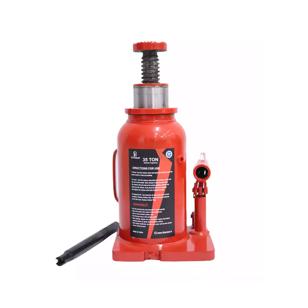 Titan HBJ35T Heavy Duty Hydraulic Bottle Jack 35Ton Capacity