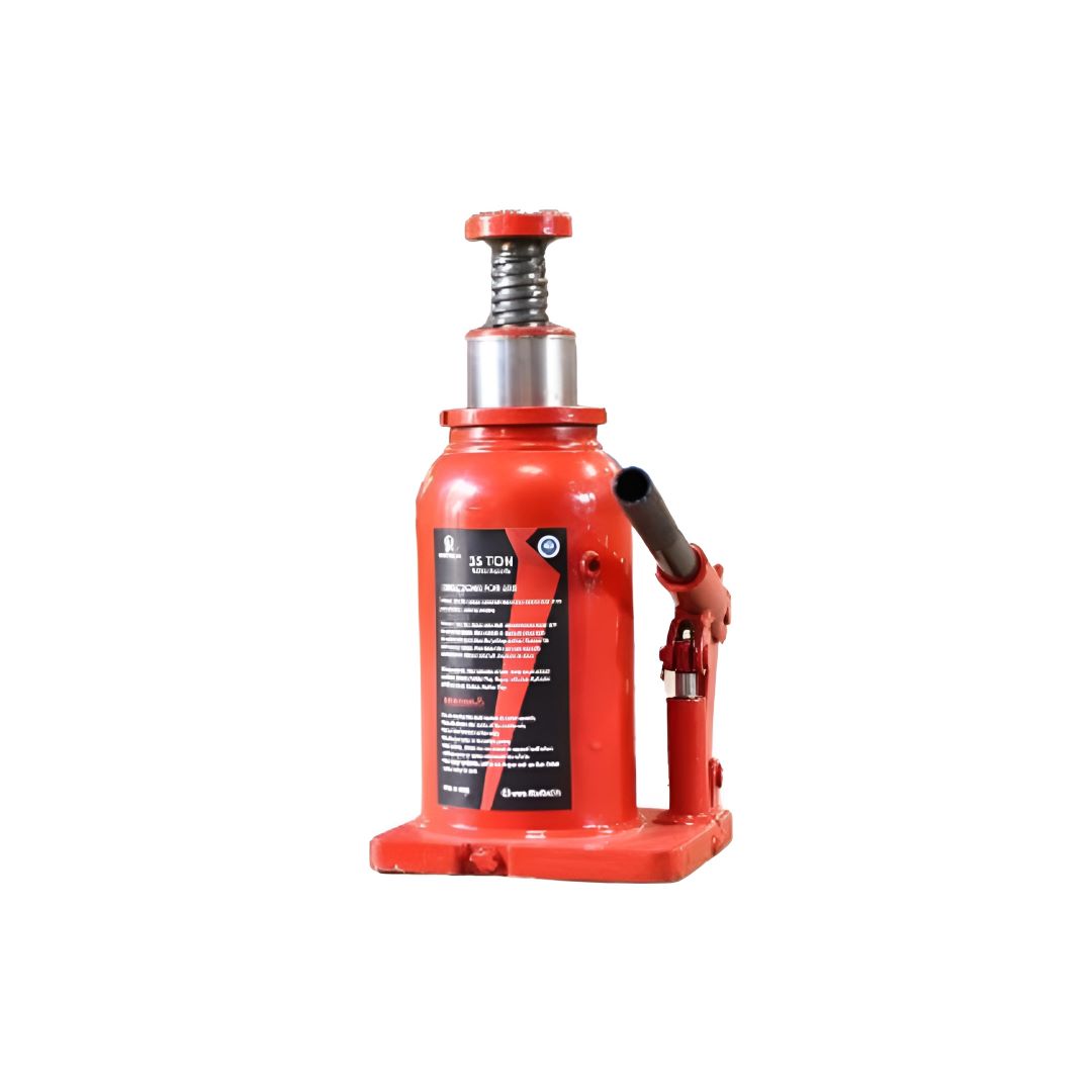 Titan HBJ35T Heavy Duty Hydraulic Bottle Jack 35Ton Capacity Red Colour