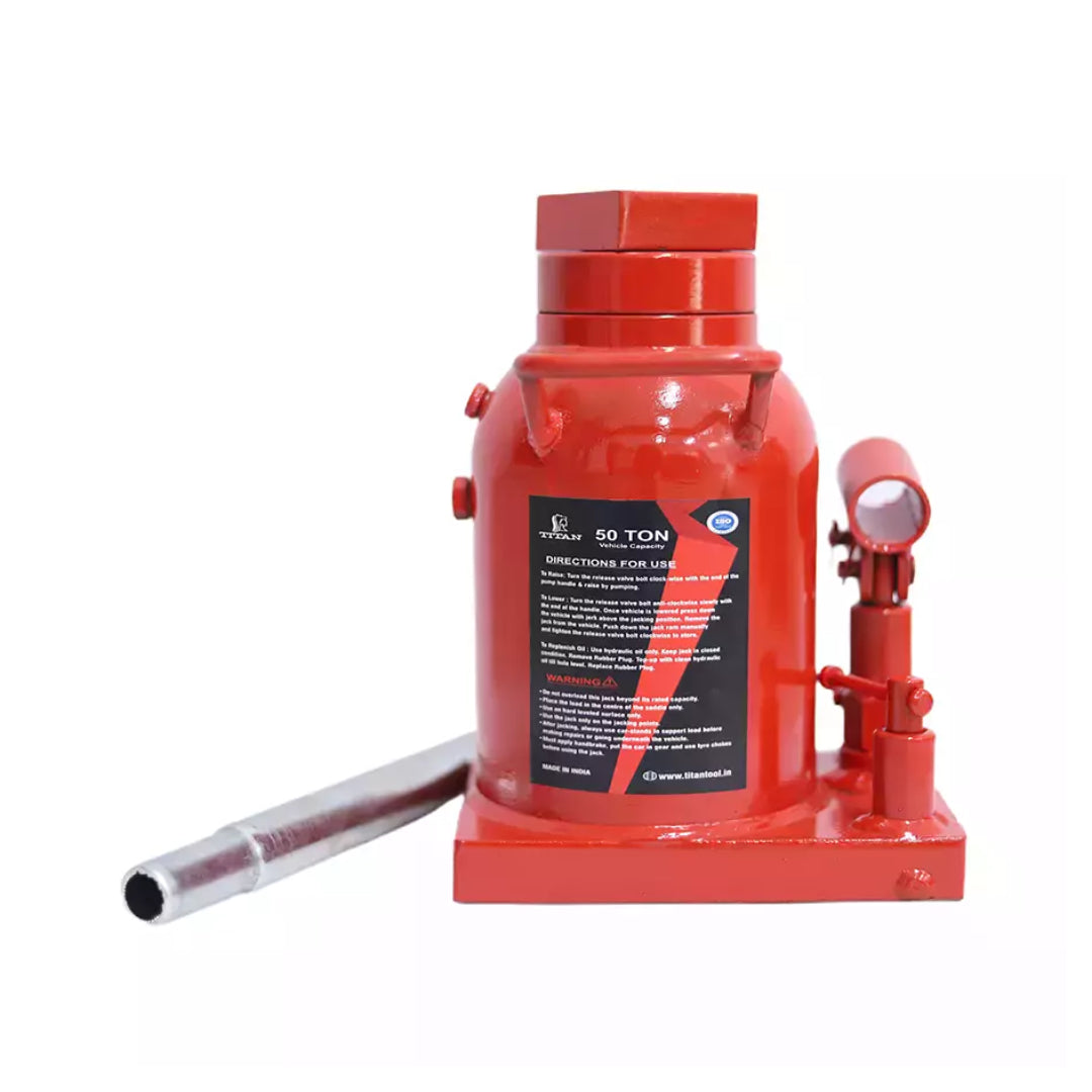 Titan HBJ50T Heavy Duty Hydraulic Bottle Jack 50000kg Capacity