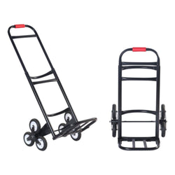 Inaithiram HT70WB Staircase Climbing Hand Truck for Cylinders and Water Barrels 70kg Capacity Foldable Portable Extendable